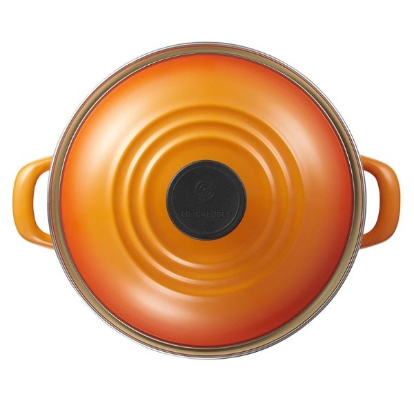 Nồi thép Le Creuset 20cm 3.7L - Màu Cam