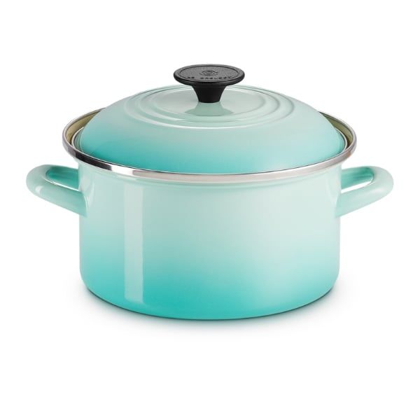 Nồi thép Le Creuset 20cm 3.7L - Màu Xanh Mint