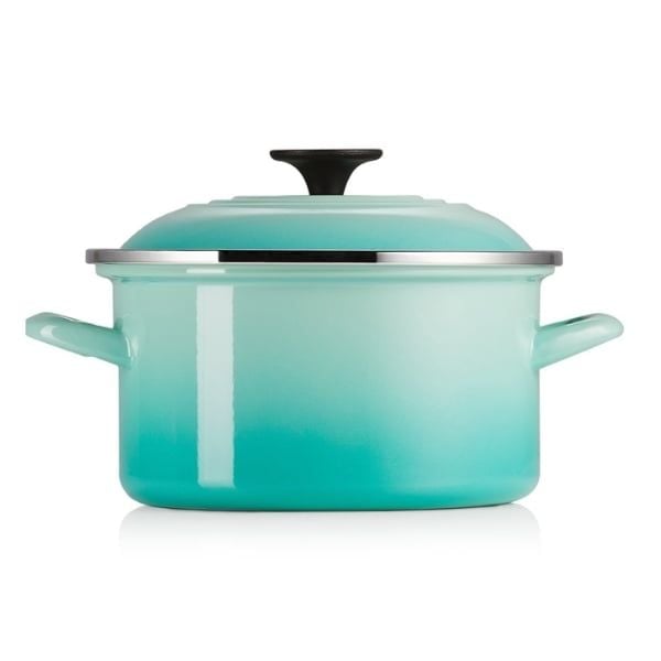 Nồi thép Le Creuset 20cm 3.7L - Màu Xanh Mint
