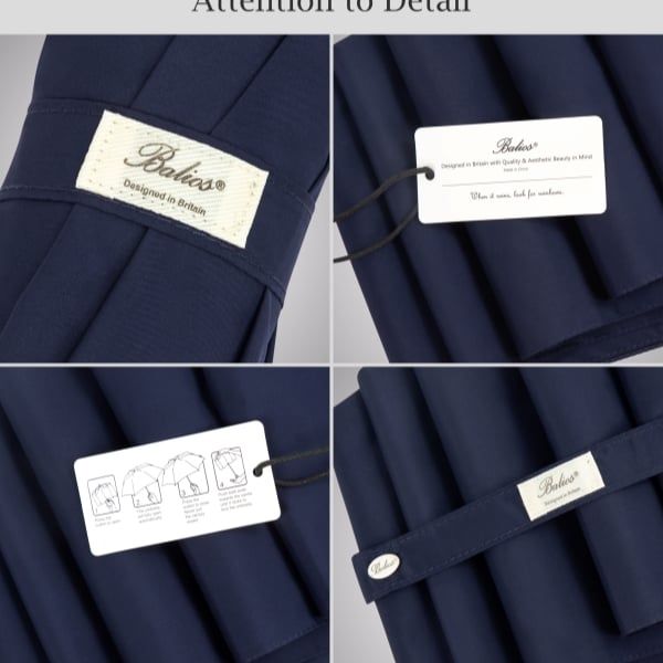 Ô đóng mở tự động Balios tay cầm bằng gỗ tự nhiên