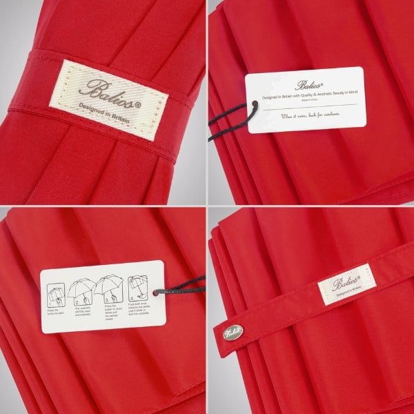 Ô đóng mở tự động Balios tay cầm bằng gỗ tự nhiên