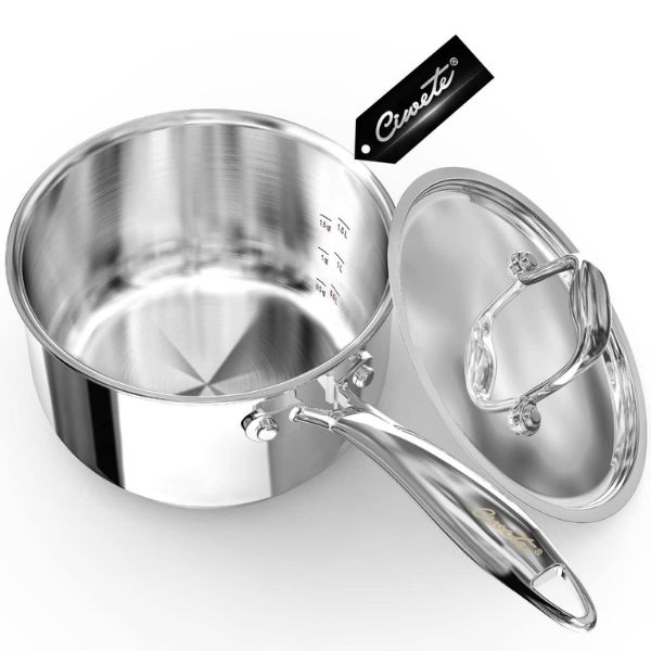 Quánh inox Ciwete 18cm
