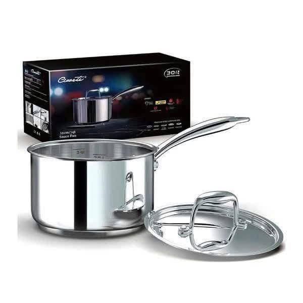 Quánh inox Ciwete 18cm