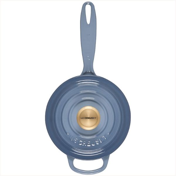 Quánh Le Creuset 16cm 1.75L - Màu Xanh Chambray