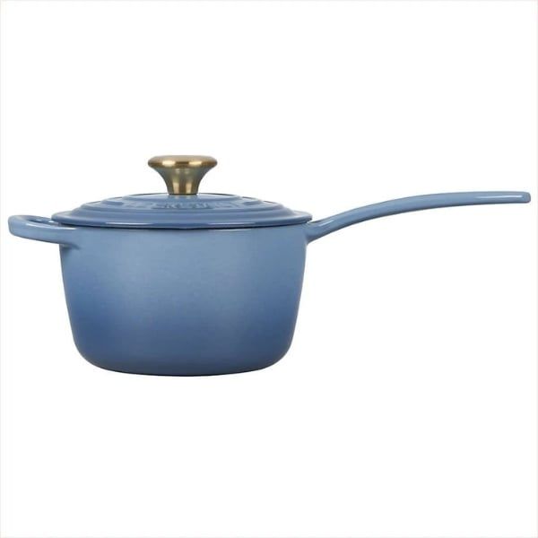 Quánh Le Creuset 16cm 1.75L - Màu Xanh Chambray