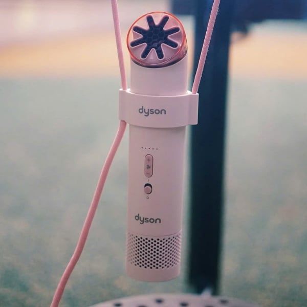 Quạt cầm tay Dyson Hush Jet Mini Cool - Màu Hồng/ Xanh/ Đỏ
