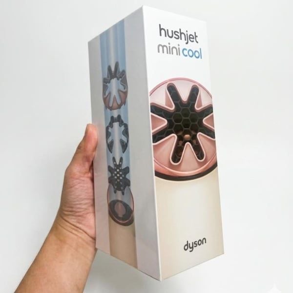 Quạt cầm tay Dyson Hush Jet Mini Cool - Màu Hồng/ Xanh/ Đỏ