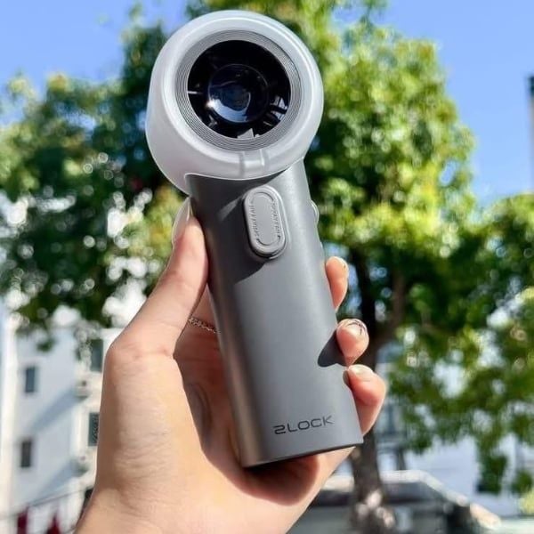 Quạt cầm tay hơi nước 2lock