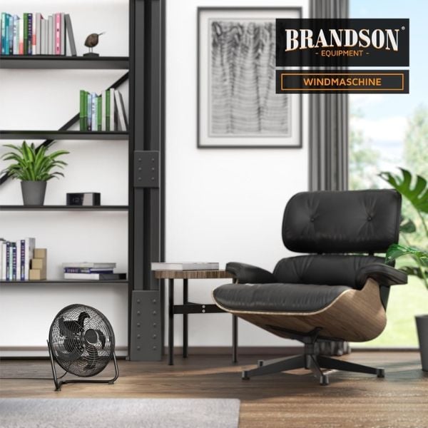 Quạt sàn Brandson 30cm Thiết Kế Retro Sang Trọng, Lưu Lượng Gió Lớn