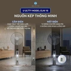  Quạt tích điện U Ultty ELNI 16 