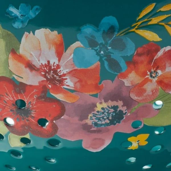 Rổ lọc bằng thép tráng men The Pioneer Woman Brilliant Blooms 5 lít