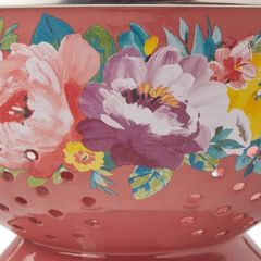  Rổ lọc bằng thép tráng men The Pioneer Woman Brilliant Blooms 5 lít 