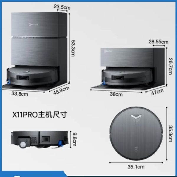 Robot Hút Bụi Lau Nhà Ecovacs Deebot X11 Omni 2026