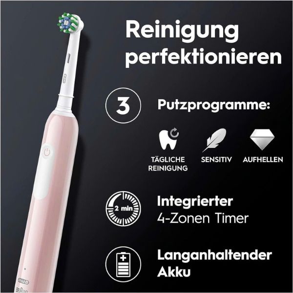 Set 2 bàn chải điện Oral-B Pro 1