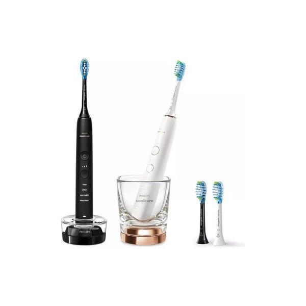 Set 2 bàn chải điện Philips Sonicare DiamondClean 9000 HX9914/61
