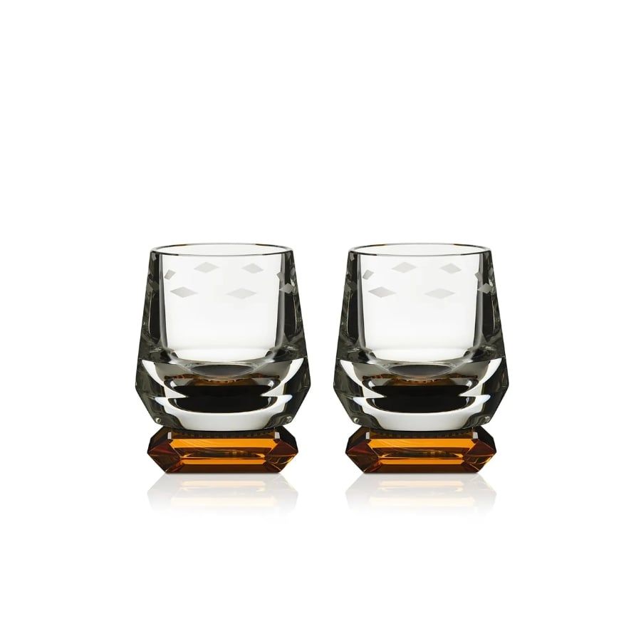 Set 2 cốc pha lê whiskey Whimsy Reflections Copenhagen
