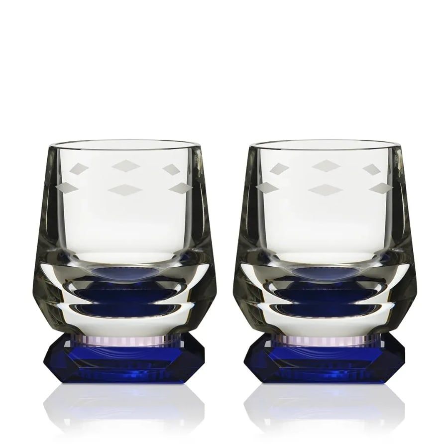 Set 2 cốc pha lê whiskey Whimsy Reflections Copenhagen