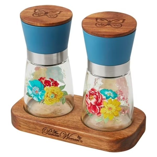 Set 2 dụng cụ xay tiêu muối The Pioneer Woman