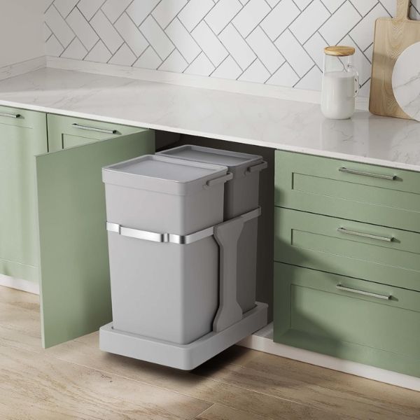 Set 2 thùng rác EKO Deco Duo EK9932 20L & 15L