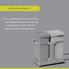  Set 2 thùng rác EKO Deco Duo EK9932 20L & 15L 