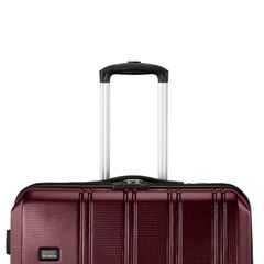 Set 2 Vali Samsonite Carbon X size 20/30 - Tách Set - Màu Đỏ Ghi 