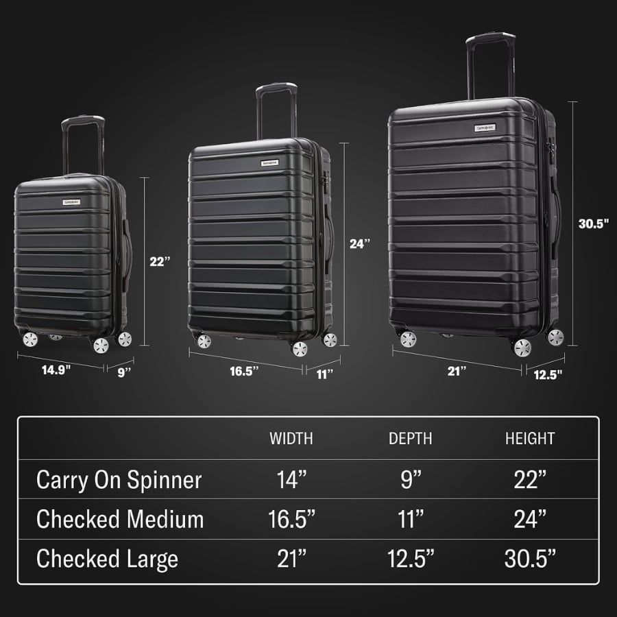 Set 2 Vali Samsonite Omni 2 Size 20 laptop /24 - Tách set