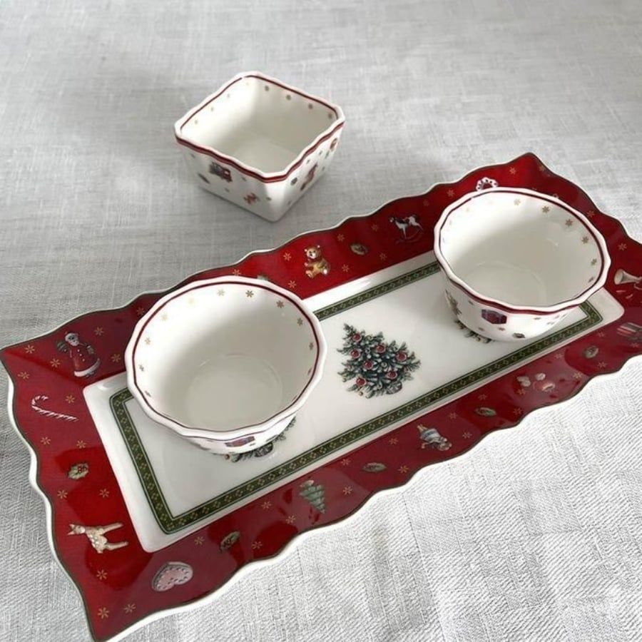 Set 3 bát kèm khay Villeroy & Boch Toy's Delight
