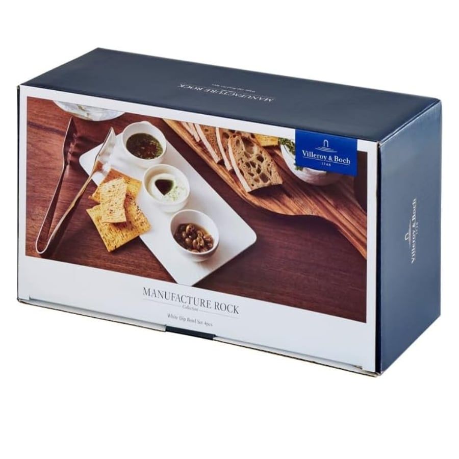 Set 3 bát nước chấm kèm khay Villeroy & Boch rock