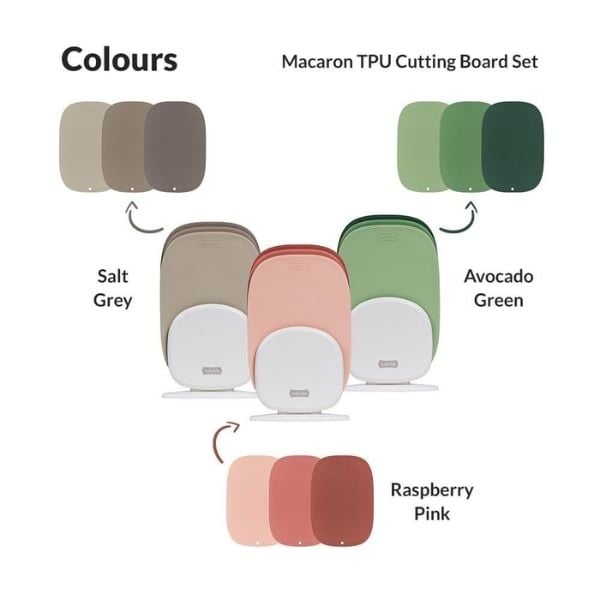 Set 3 thớt TPU SalleMa - Hàn Quốc