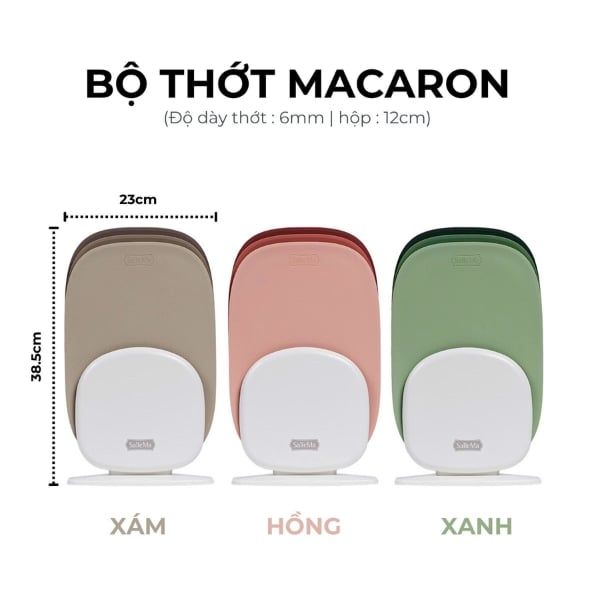 Set 3 thớt TPU SalleMa - Hàn Quốc