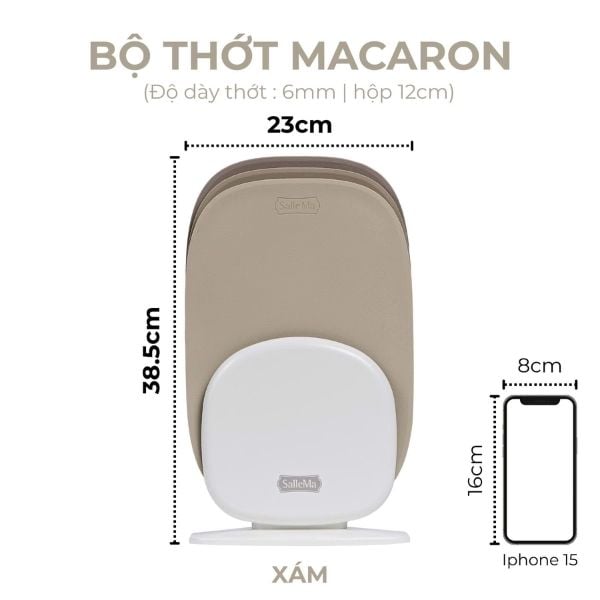 Set 3 thớt TPU SalleMa - Hàn Quốc