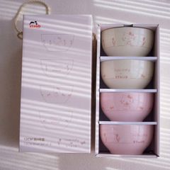  Set 4 bát Hello Kitty Staub 12cm 
