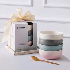  Set 4 bát tô nhỡ Le Creuset Cereal 16cm 770ml đựng bún phở 