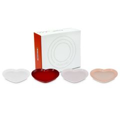  Set 4 đĩa Le Creuset 23cm hình trái tim 