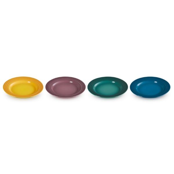 Set 4 đĩa Le Creuset Botanique 17cm