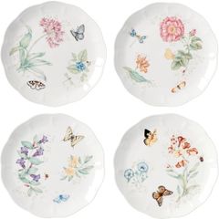  Set 4 đĩa Lenox Butterfly Meadow 28cm 891268 