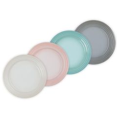  Set 4 đĩa phẳng Le Creuset 22cm màu Pastel - 1109032 
