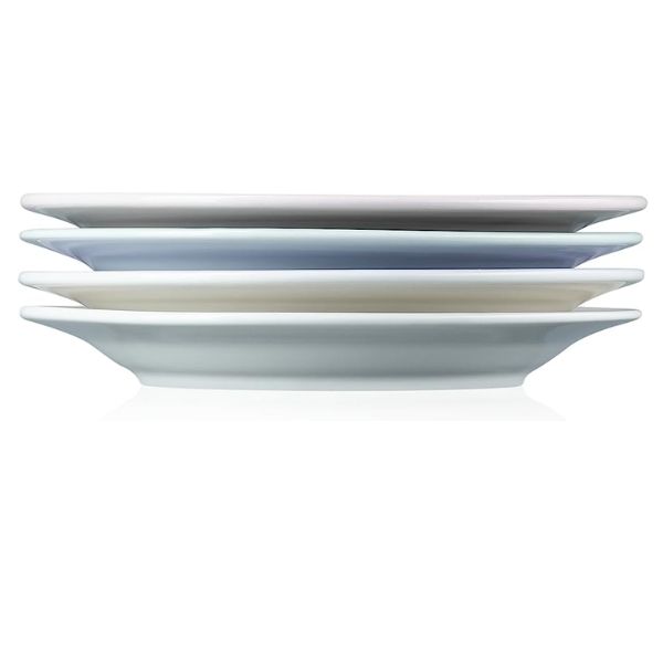 Set 4 đĩa phẳng Le Creuset 22cm màu Pastel - 1109032