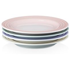  Set 4 đĩa phẳng Le Creuset 22cm màu Pastel - 1109032 