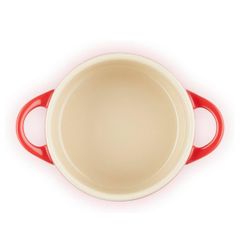  Set 4 thố có nắp LeCreuset mini - 2 đỏ, 2 cam 