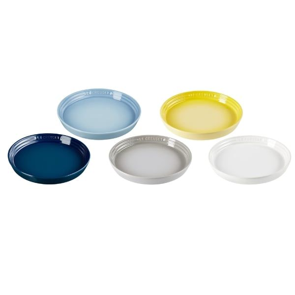 Set 5 đĩa sứ Le Creuset Neo Round Plate 17cm - 69264172899014