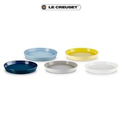  Set 5 đĩa sứ Le Creuset Neo Round Plate 17cm - 69264172899014 