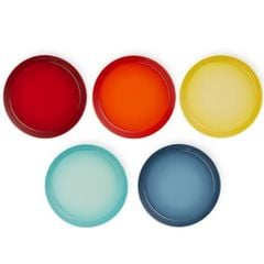  Set 5 đĩa sứ Le Creuset Neo Round Plate 22cm 