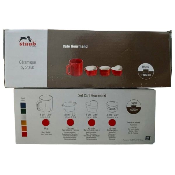 Set 5 món gốm sứ Staub Cafe Gourmand