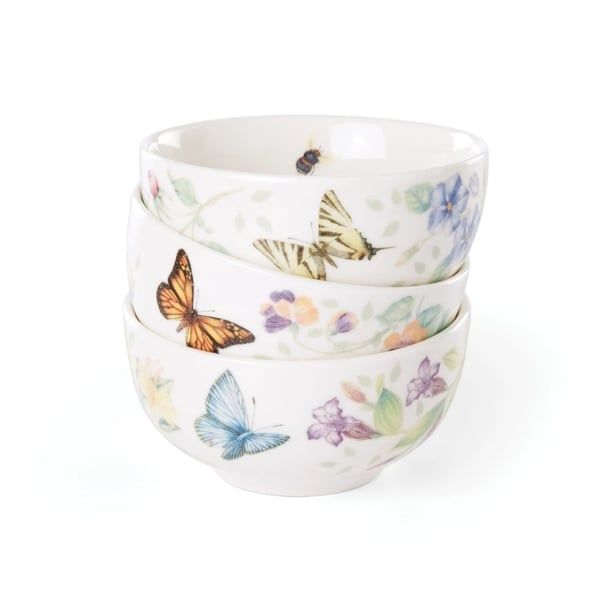 Set 6 bát cơm Lenox Butterfly Meadow 10.5cm