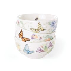  Set 6 bát cơm Lenox Butterfly Meadow 10.5cm 