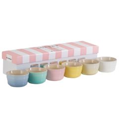  Set 6 bát sứ Le Creuset Sorbet Ramekin 10cm 100ml - 91048200676080 
