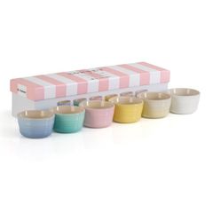  Set 6 bát sứ Le Creuset Sorbet Ramekin 10cm 100ml - 91048200676080 