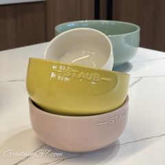  Bộ 6 bát Staub - 2 bát tô 18cm, 4 bát cơm 12cm 