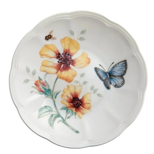 Set 6 đĩa Lenox Butterfly Meadow 15.2cm - Đĩa lót